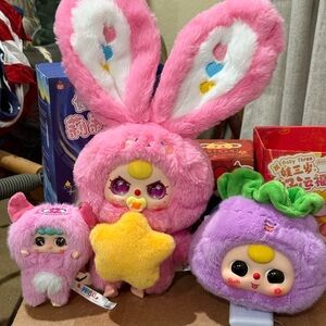 BABY THREE good luck bag BUNDLE of 3 with migo troublemaker